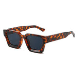 SHAUNA Ins – lunettes de soleil carrées populaires pour femmes et hommes, nuances teintes rétro UV400