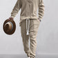 Conjunto Athleisure de jacquard por cable